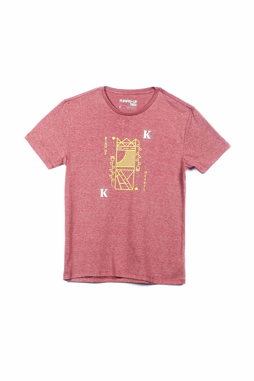 Pumped Up Tees - Semi Fit Tee With Graphic Print