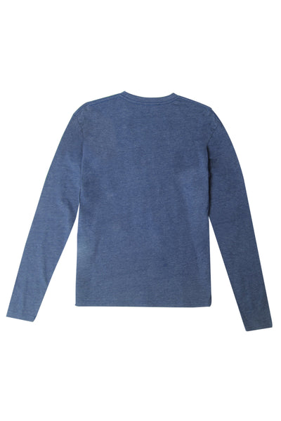 Semi Fit Long Sleeves Tee With Pocket Detail