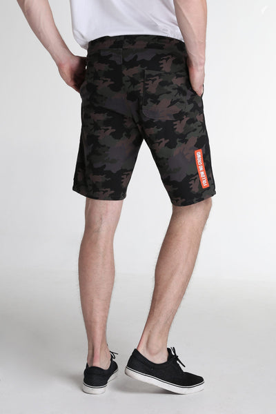 Tapered Fit Printed Shorts