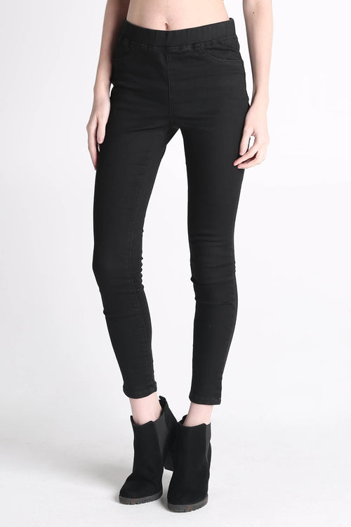Power Stretch® Body Shaper Jeggings With Cut And Sew Detail