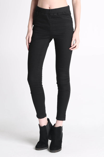 Power Stretch® Body Shaper Jeggings With Cut And Sew Detail