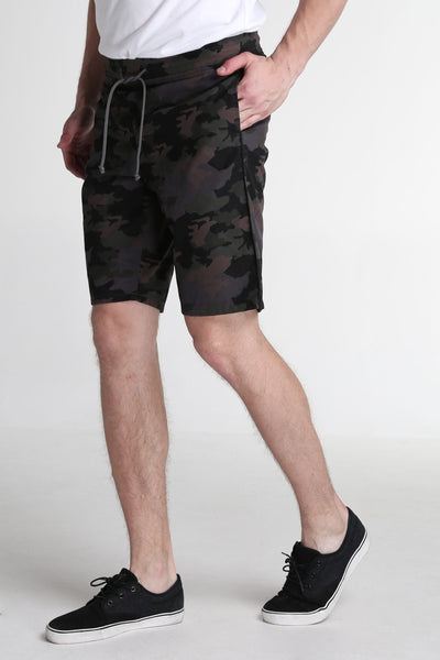 Tapered Fit Printed Shorts