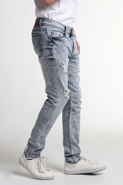 Skinny Fit Ripped Jeans