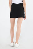 A-Line Woven Skirt With Zipper Detail