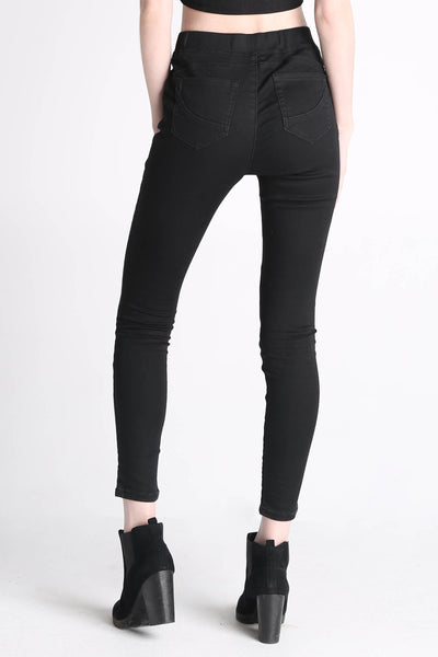Power Stretch® Body Shaper Jeggings With Cut And Sew Detail