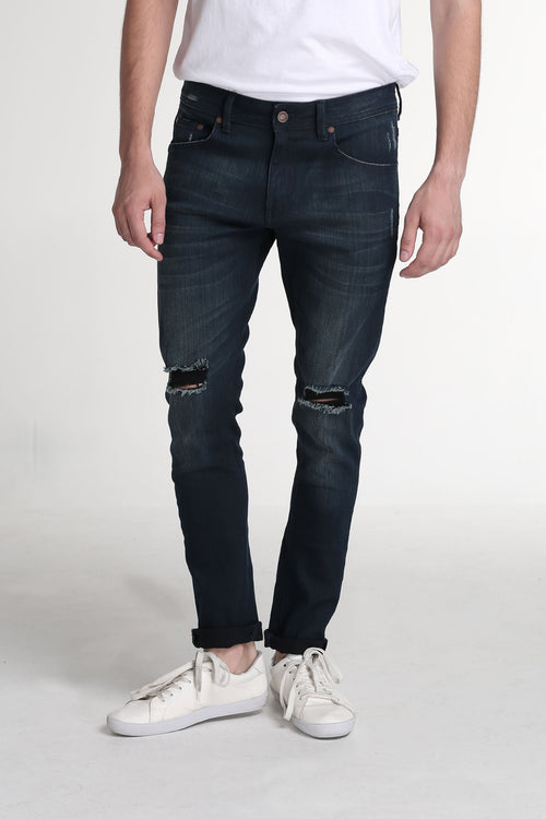 Skinny Fit Ripped Jeans