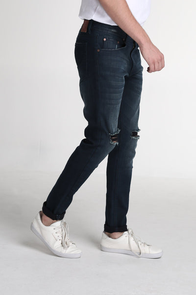 Skinny Fit Ripped Jeans