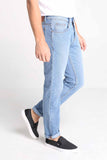 Slim Fit 5-Pocket Jeans With Zipper Fly