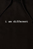 I AM DIFFERENT - Ladies' Oversized Hoodie