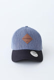 Men's Varsity Baseball Cap With Leather Patch