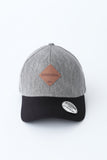 Men's Varsity Baseball Cap With Leather Patch
