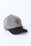 Men's Varsity Baseball Cap With Leather Patch