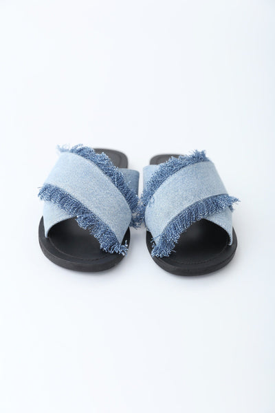 Ladies' Denim Sandals