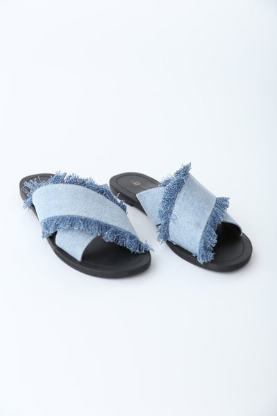 Ladies' Denim Sandals