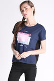 Relaxed Fit Tee With Graphic Print