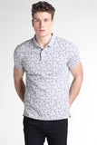 Polo Shirt With All-Over Print