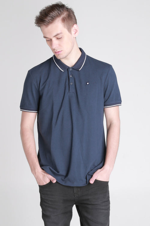 Polo Shirt With Tipping