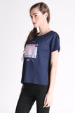 Relaxed Fit Tee With Graphic Print