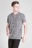 Relaxed Fit Tee With All-Over Print