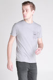 Semi Fit Tee With Pocket Detail