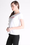 Semi Fit Tee With Graphic Print