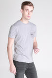 Semi Fit Tee With Pocket Detail