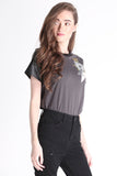 Relaxed Fit Tee With Graphic Print