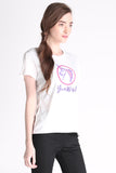 Semi Fit Tee With Graphic Print