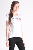 Semi Fit Tee With Graphic Print