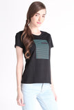 Relaxed Fit Tee With Graphic Print