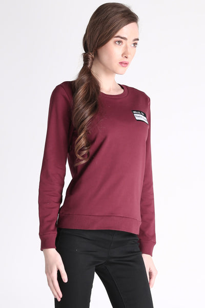 Pullover With Embroidery