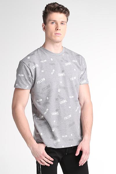 Relaxed Fit Tee With All-Over Print