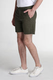 Modern Fit Chino Shorts With All-Over Print