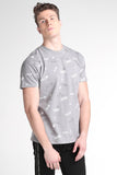 Relaxed Fit Tee With All-Over Print