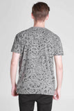 Relaxed Fit Tee With All-Over Print