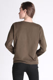 Relaxed Fit Pullover With Embroidery