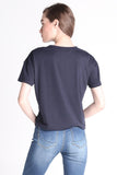 Boxy Tee With Graphic Print