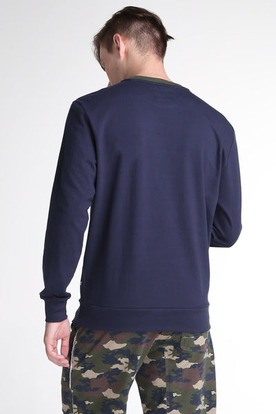 Relaxed Fit Pullover With Embroidery