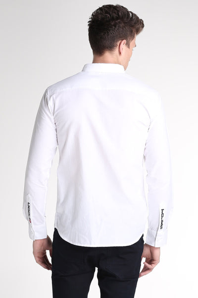 Oxford Shirt With Embroidery