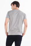 Relaxed Fit Tee With Cut & Sew Panel