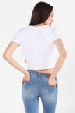 Mid Length Top With Tie Front Detail