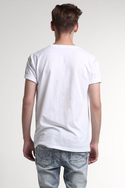 Relaxed Fit Tee With Embroidery