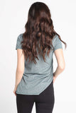 Longline Tee With Side Slit