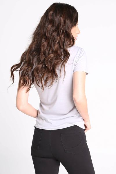 Semi Fit Tee With Graphic Print