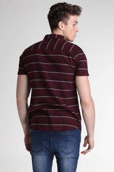 Flannel Shirt With All-Over Print