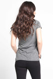 Longline Tee With Side Slit