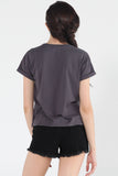 Boxy Tee With Pocket