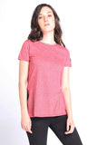 Longline Tee With Side Slit