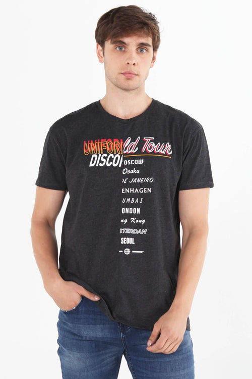 Relaxed Fit Tee With Graphic Print