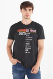 Relaxed Fit Tee With Graphic Print